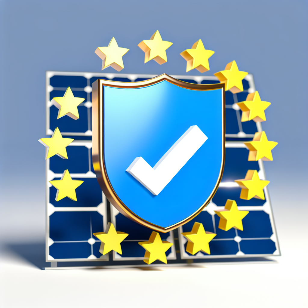 Pannelli solari certificati secondo rigorosi standard europei